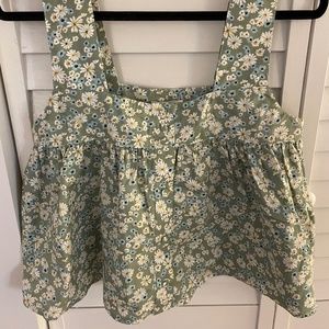 Floral Baby Doll Top